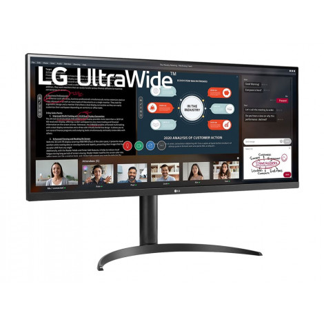 LG | 34WP550-B | 34 " | IPS | UltraWide Full HD | 21:9 | 5 ms | 200 cd/m | Black | Headphone Out | HDMI ports quantity 2 | 75 Hz