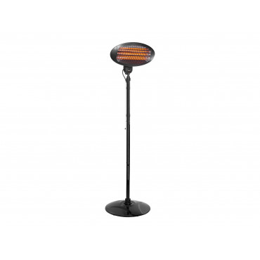 Tristar | Heater | KA-5287 | Patio heater | 2000 W | Number of power levels 3 | Suitable for rooms up to 20 m | Black | IPX4