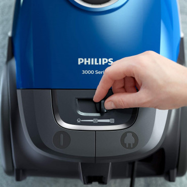 Philips | 3000 Series XD3110/09 | Vacuum cleaner | Bagged | Power 900 W | Dust capacity 3 L | Blue