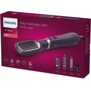 Philips | Hair Styler | BHA313/00 3000 Series | Warranty 24 month(s) | Ion conditioning | Temperature (max) C | Number of heatin