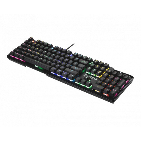 MSI | VIGOR GK41 LR | Gaming keyboard | Wired | US | Black