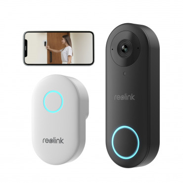 Reolink D340W Smart 2K+ Wired WiFi Video Doorbell with Chime Reolink