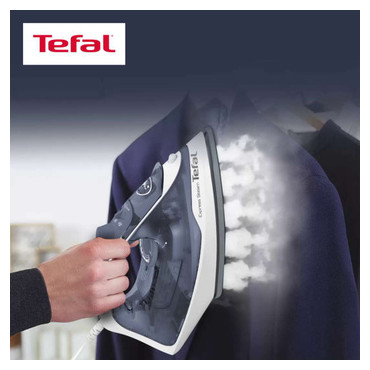 Tefal FV2837E0 Steam iron, Blue/White