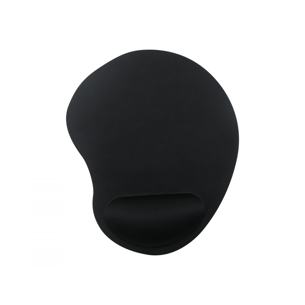 Gembird MP-ERGO-01 Mouse pad with soft wrist support, black Gembird