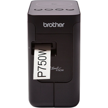 PT-P750W | Mono | Thermal | Label Printer | Wi-Fi | Maximum ISO A-series paper size Other | Black