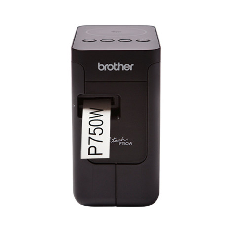 PT-P750W | Mono | Thermal | Label Printer | Wi-Fi | Maximum ISO A-series paper size Other | Black