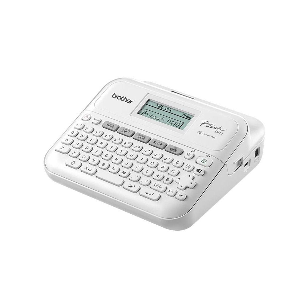 PT-D410 | Mono | Thermal | Label Printer | White