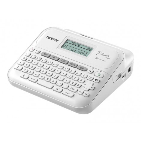 PT-D410 | Mono | Thermal | Label Printer | White