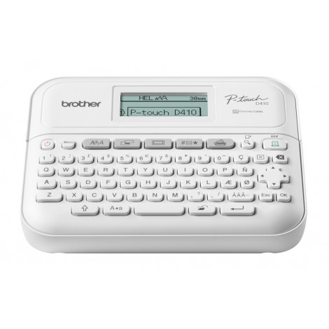 PT-D410 | Mono | Thermal | Label Printer | White