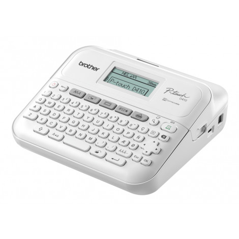 PT-D410 | Mono | Thermal | Label Printer | White