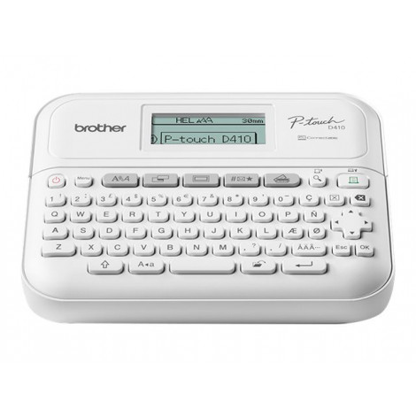 PT-D410 | Mono | Thermal | Label Printer | White