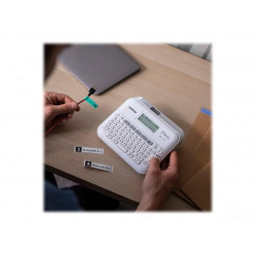 PT-D410 | Mono | Thermal | Label Printer | White