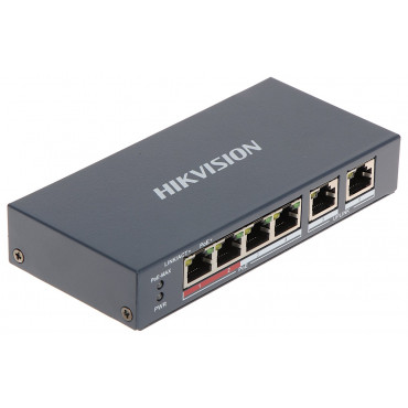 Hikvision Switch DS-3E0106P-E/M 4 Port Fast Ethernet Unmanaged POE Hikvision