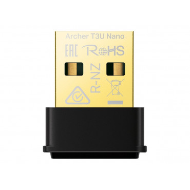 TP-LINK | AC1300 Nano Wireless MU-MIMO USB Adapter | Archer T3U Nano | Wireless