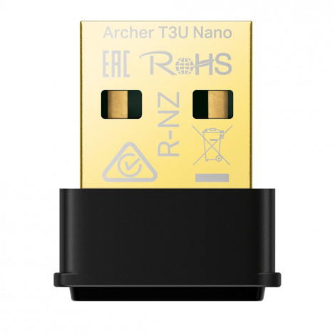 TP-LINK | AC1300 Nano Wireless MU-MIMO USB Adapter | Archer T3U Nano | Wireless