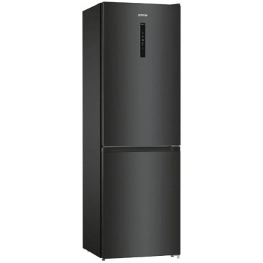 Gorenje NRK619EPXL4 Refrigerator, E, Free standing, Combi, Height 186 cm, Net Fridge 207 L, Net Freezer 97 L, Stainless steel Go