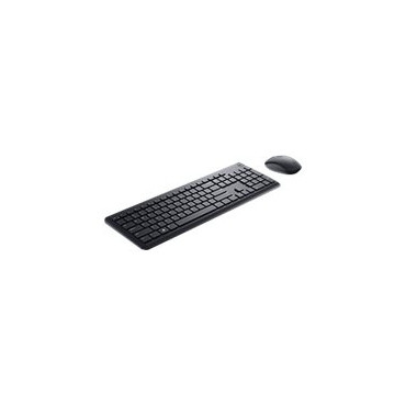 Dell KM3322W Keyboard and Mouse Set Wireless Ukrainian Black Numeric keypad