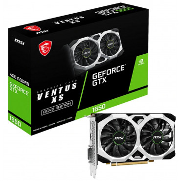 MSI GeForce GTX 1650 D6 VENTUS XS OCV3