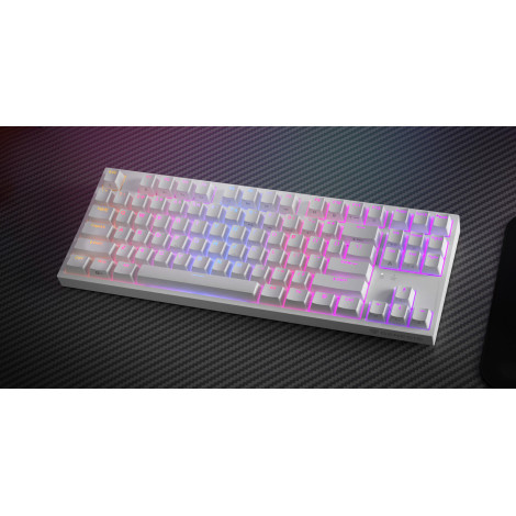 White | Mechanical Gaming Keyboard | THOR 404 TKL RGB | Genesis | Mechanical Gaming Keyboard | Wired | US | USB Type-A | 1005 g 