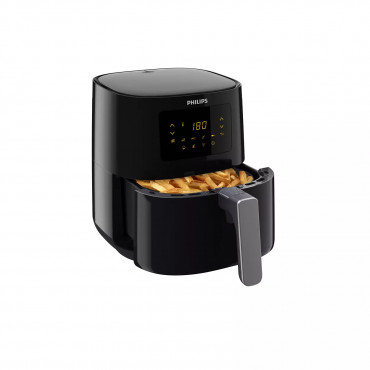 Philips | HD9252/70 | Air Fryer | Power 1400 W | Capacity 4.1 L | Black/Silver