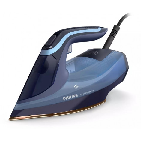 Philips | DST8020/20 Azur 8000 Series | Steam Iron | 3000 W | Water tank capacity 300 ml | Continuous steam 55 g/min | Light blu