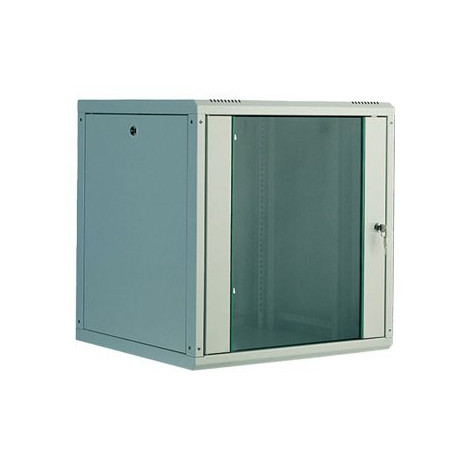 Digitus | Wall Mounting Cabinet | DN-19 09-U | Grey | IP protection class: IP20 Front door: Glass door, single opening Cabinet t