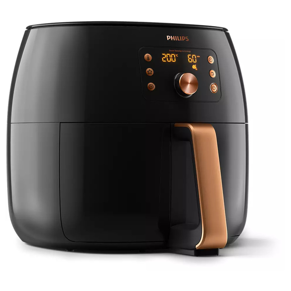 Philips | HD9867/90 | Premium Airfryer XXL | Power 2225 W | Capacity 7.3 L | Smart Sensing Technology | Black