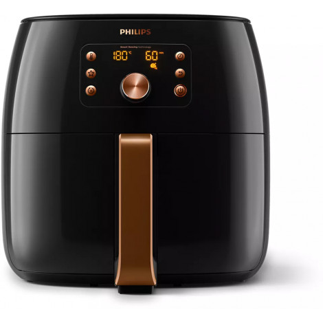 Philips | HD9867/90 | Premium Airfryer XXL | Power 2225 W | Capacity 7.3 L | Smart Sensing Technology | Black