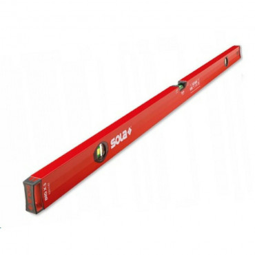 Sola BIG X 30 30 cm Box profile Spirit Level - Red