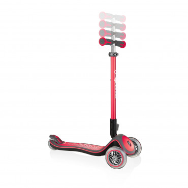 Globber Elite Deluxe Scooter Red