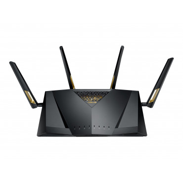 Asus | Wireless Dual Band Gigabit Router, UK | RT-AX88U PRO | 802.11ax | 1148+4804 Mbit/s | 10/100/1000 Mbit/s | Ethernet LAN (R