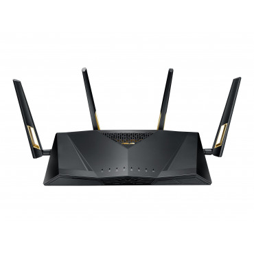 Asus | Wireless Dual Band Gigabit Router, UK | RT-AX88U PRO | 802.11ax | 1148+4804 Mbit/s | 10/100/1000 Mbit/s | Ethernet LAN (R