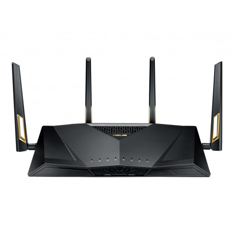 Asus | Wireless Dual Band Gigabit Router, UK | RT-AX88U PRO | 802.11ax | 1148+4804 Mbit/s | 10/100/1000 Mbit/s | Ethernet LAN (R