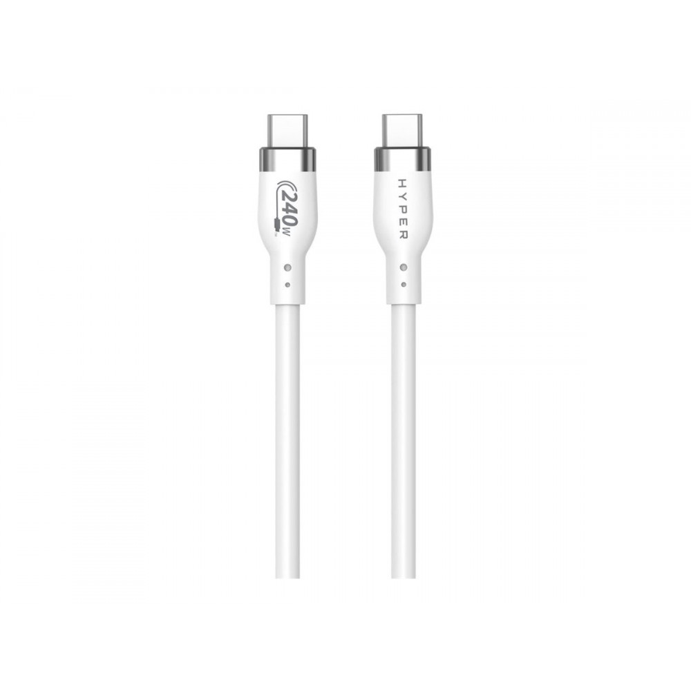 Hyper 1M Silicone 240W USB-C Charging Cable | USB-C to USB-C