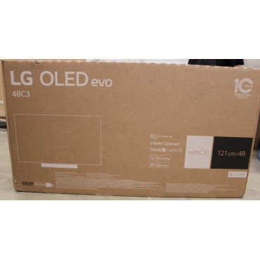 LG | OLED48C31LA | 48" (121 cm) | Smart TV | WebOS 23 | 4K UHD OLED | DAMAGED PACKAGING