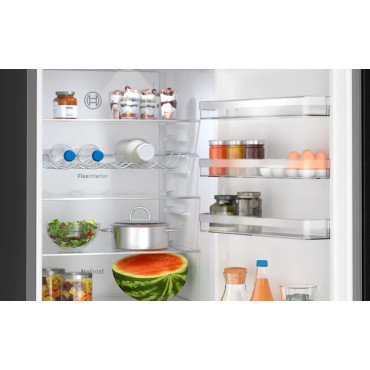 Bosch | Refrigerator | KGN39OXBT | Energy efficiency class B | Free standing | Combi | Height 203 cm | No Frost system | Fridge 