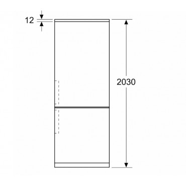 Bosch | Refrigerator | KGN39OXBT | Energy efficiency class B | Free standing | Combi | Height 203 cm | No Frost system | Fridge 