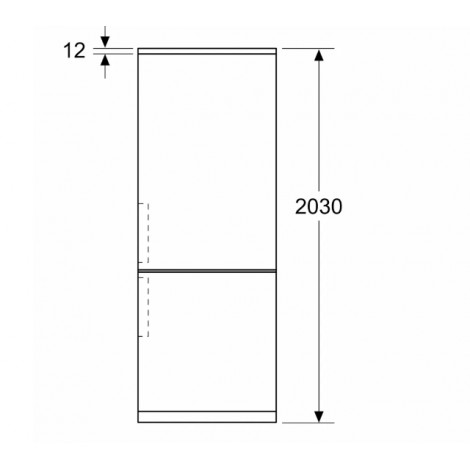 Bosch | Refrigerator | KGN39OXBT | Energy efficiency class B | Free standing | Combi | Height 203 cm | No Frost system | Fridge 