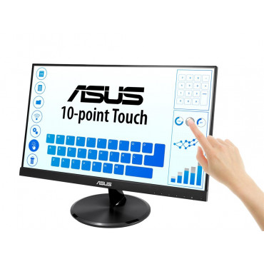 Asus | Touch LCD | VT229H | 21.5 " | Touchscreen | IPS | FHD | Warranty 36 month(s) | 5 ms | 250 cd/m | Black | HDMI ports quant