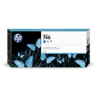 HP 746 300-ml Cyan Ink...