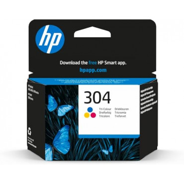 HP 304 Tri-color Ink Cartridge Blister