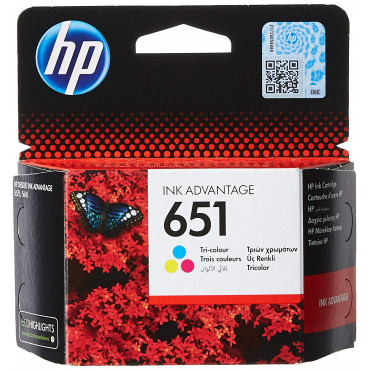 HP 651 Ink Cartridge Tri-color