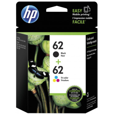 HP 62 Ink Cartridge Combo...