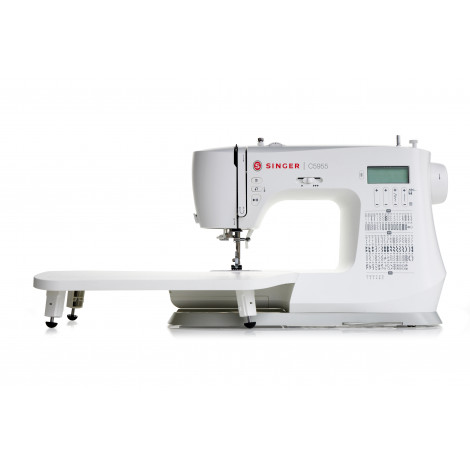 Singer | C5955 | Sewing Machine | Number of stitches 417 | Number of buttonholes 8 | White