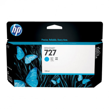 HP 727 Ink Cyan 130ml T920 T1500