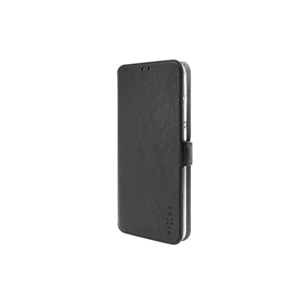 Fixed Topic Cover Infinix Hot 30i Leather Black