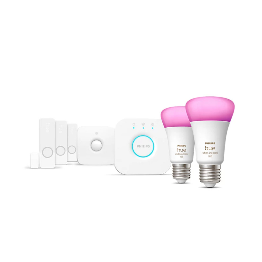 Philips Hue | Secure Sensor Set WCA E27, Bridge, Sensors