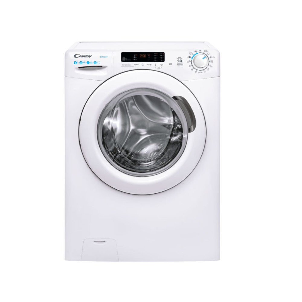 Candy | Washing Machine | CS1482DW4/1-S | Energy efficiency class B | Front loading | Washing capacity 8 kg | 1400 RPM | Depth 5