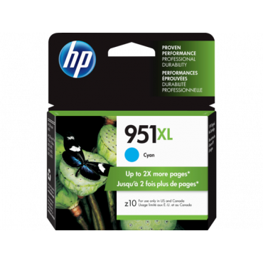 HP 951XL ink cyan