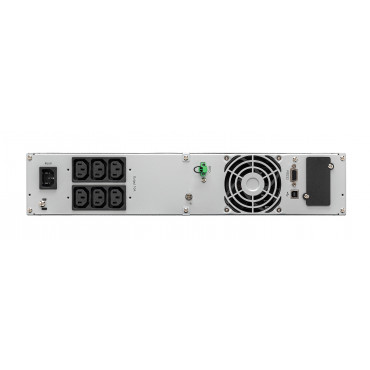 Eaton 9E2000IR 9E UPS, 2000 VA, 1800 W, Input: C14, Outputs: (6) C13, Rack, 2U